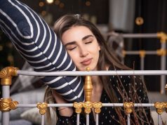 Спокойной ночи: короткие слова для девушки