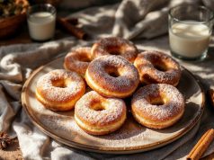 Пончики на кефире: жареные в масле