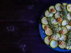 Рецепт салата с курицей и баклажанами