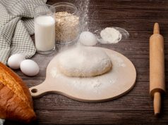 Кефирное тесто для лепешек на сковороде