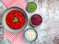 Классический борщ со свеклой без капусты