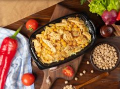 Штрудель с мясом и картошкой по-немецки