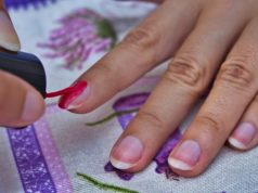 Гель-лаковый рисунок на ногтях