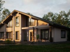 Дом из клееного бруса под ключ: особенности и преимущества