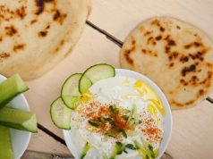 Лаваш с яйцом и тунцом