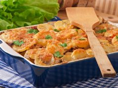 Запеканка из капусты и курицы