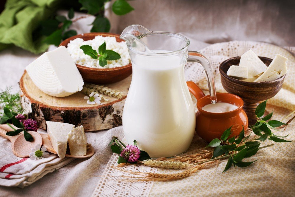 Молочные продукты и правильное питание
